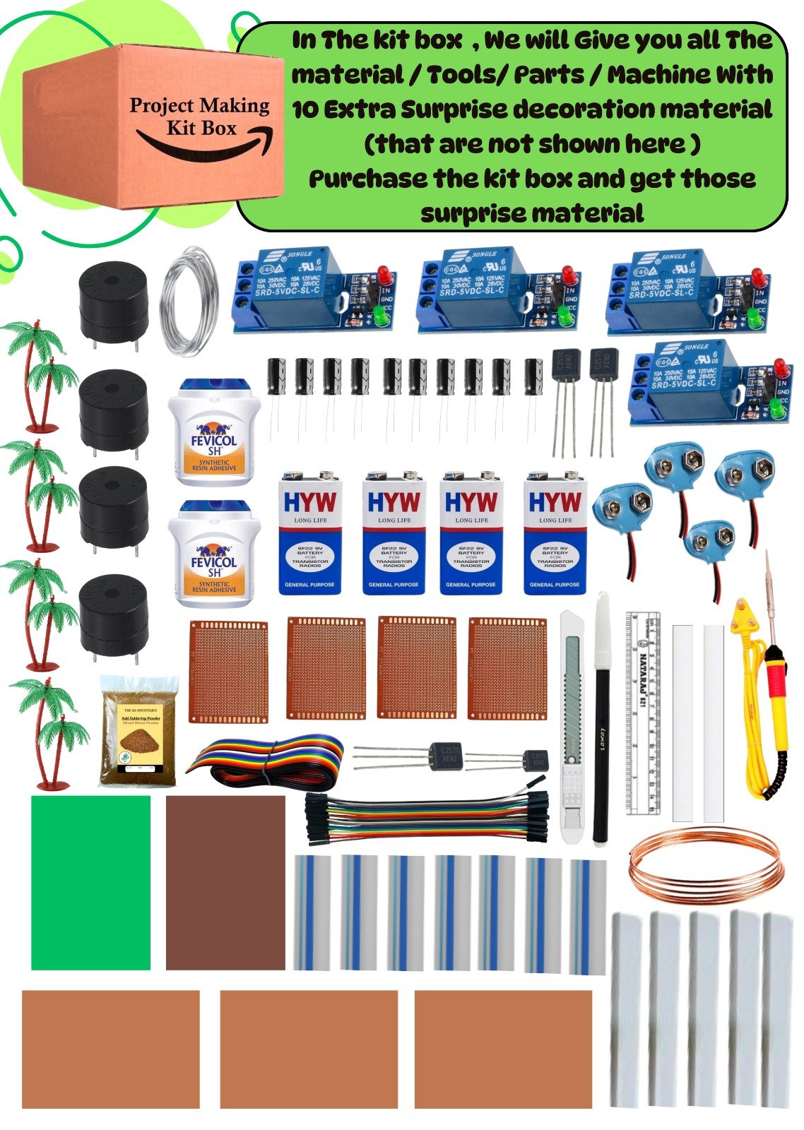 Animal Safety For Farmers/Agriculture Science Project/Agriculture Model For Science project/DIY Project Kit/Electrical Project Kit Box