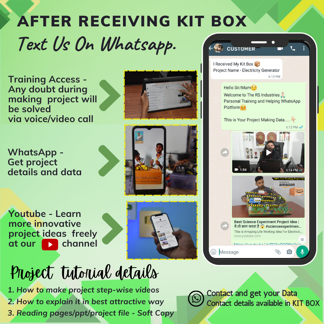 accident U-safety project kit/U Safety Project Kit Box/accident prevention road safety project kit