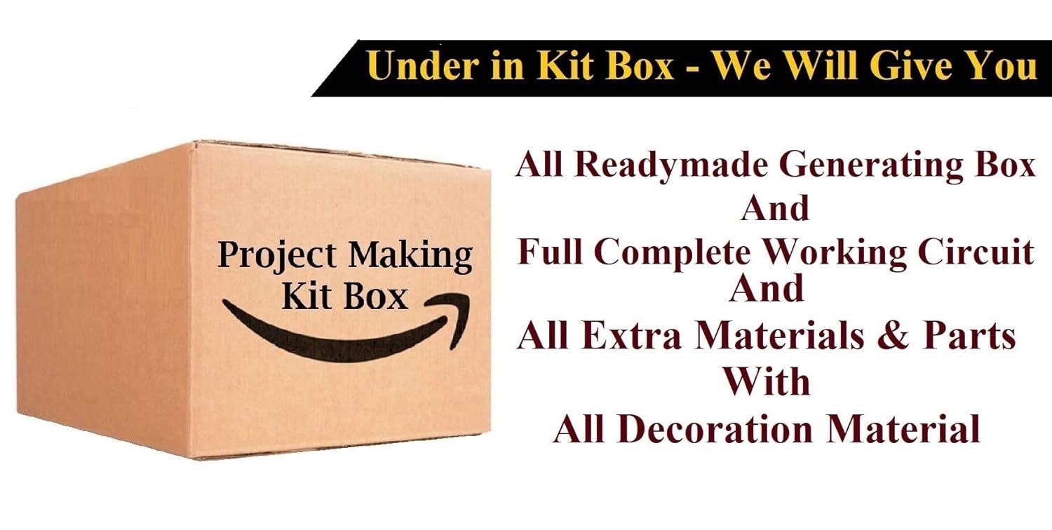 Water Level Indication Project/Low Budged Project Kit/Inspire Award Project Kit/School Science Project Kit Box/Electronic Circuit Kit/Toys For Kids Age 8-14