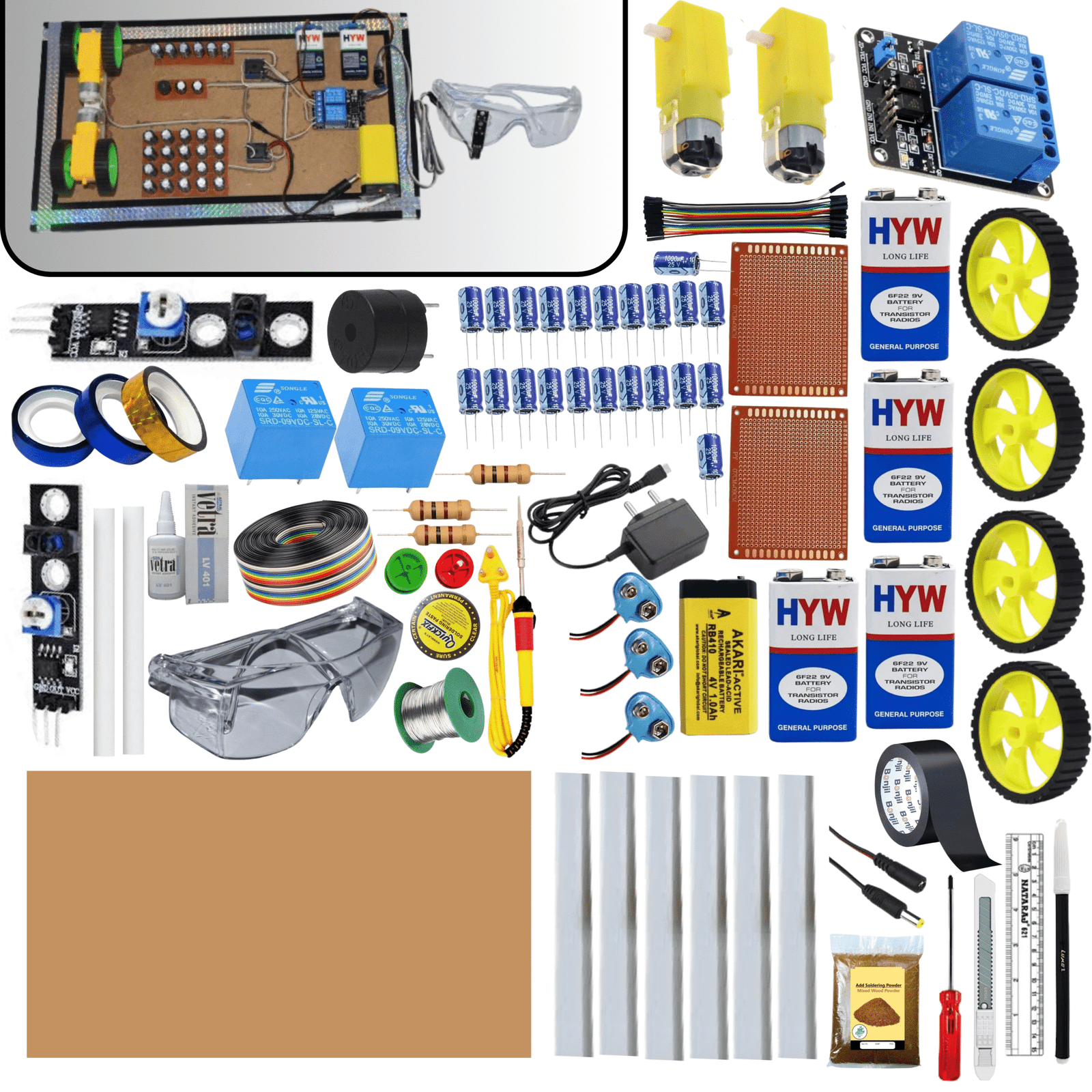 Eyes Blink Sensor Project/Anti Sleep Alarm Project Kit/Inspire Award Project Kit Box/Low Budged Project Kit Box/Science Project Kit Box/Engineering project Kit Box