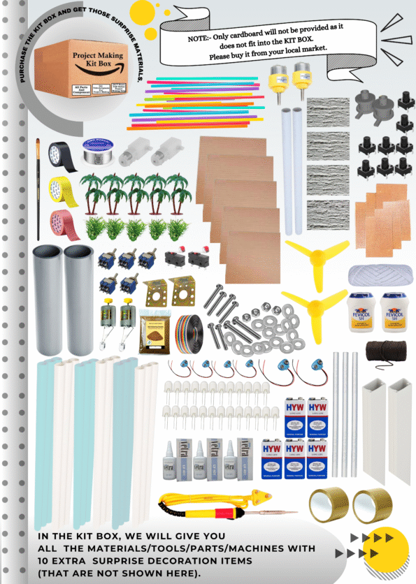 Gravity Battery Project Kit/Electrical Project Kit/Electonic Project Kit/Science Project Kit/Wind Power Project Kit/Windmill Project Kit/Free Energy Project Kit Visit the The RS Industries Store