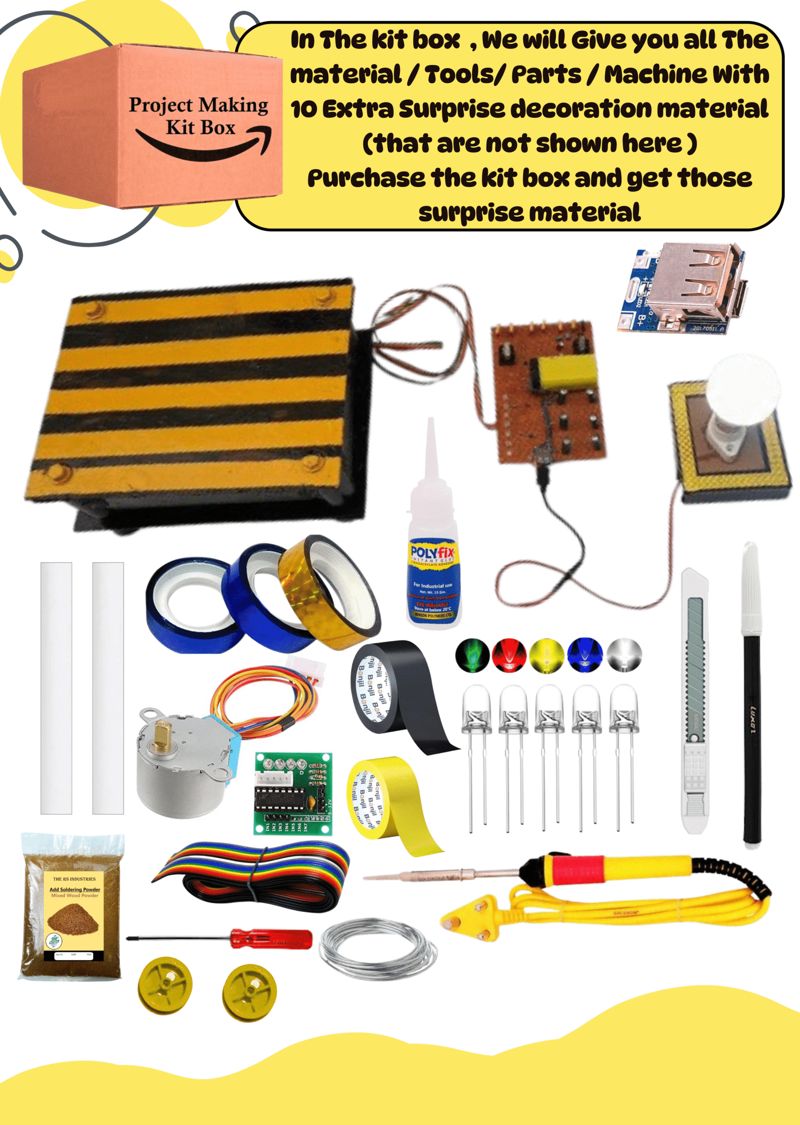 Footstep Power Generate project kit box/Inspire Award Project Kit/Mechanical Project Kit Box/Science Project Kit Box/Low Budged Project Kit Box