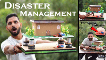 Natural Disaster Management Project For Earthquake Safety Based Magnetic Levitation House Project