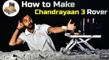chandrayaan 3 model/Chandrayaan-3 Vikram Lander'S Pragyan Rover Working Model/Rocket Launcher/Electrical project/Inspire Award Project