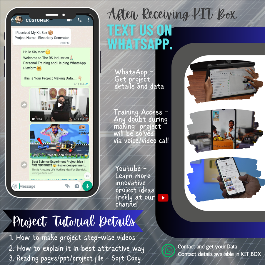 Solar Wireless Electric vehical/Inspire Award Project/Solar car/science project kit/Diy Project/Final year electrical project
