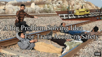 Train Accident Prevention Science Project/ Inspire award Project