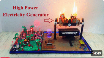 Generate Electricity by Waste Materials | High Power Electricity Generator