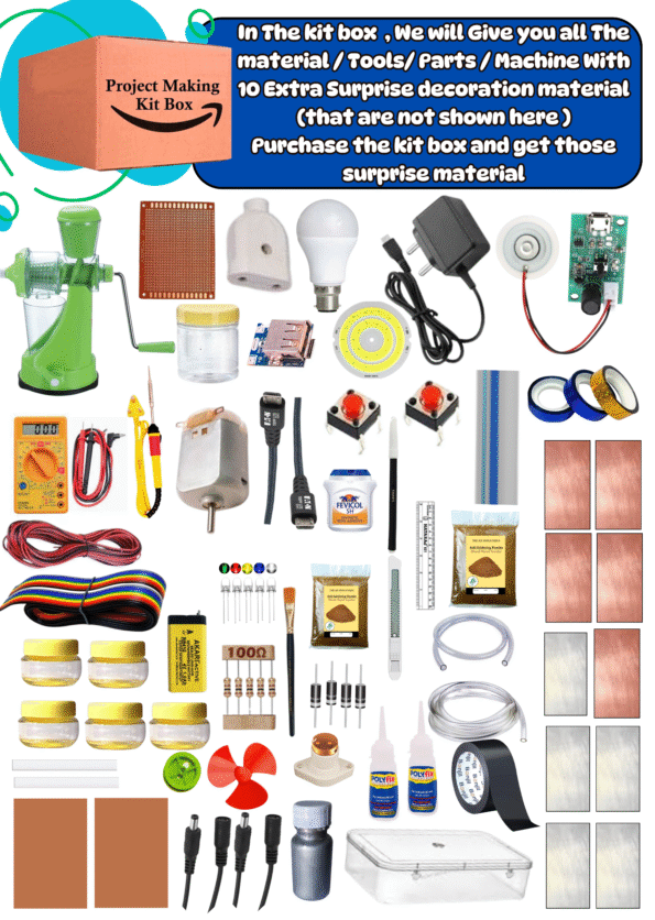 Generate Electricity By Vegetable Waste /Inspire Awrad Project Kit