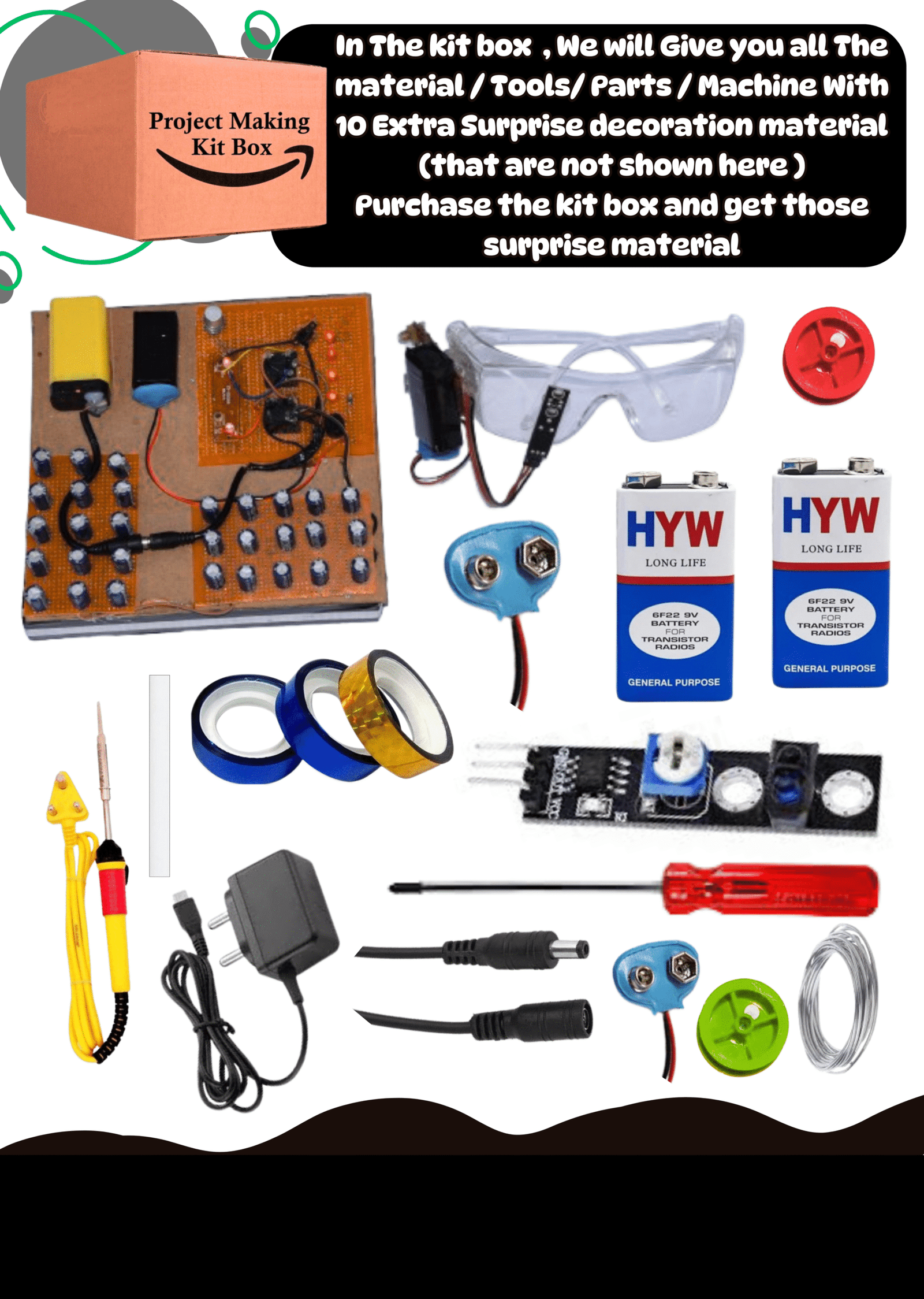 Anti Sleep Alarm Project For Driver Monitoring System/Inspire Award Project Kit
