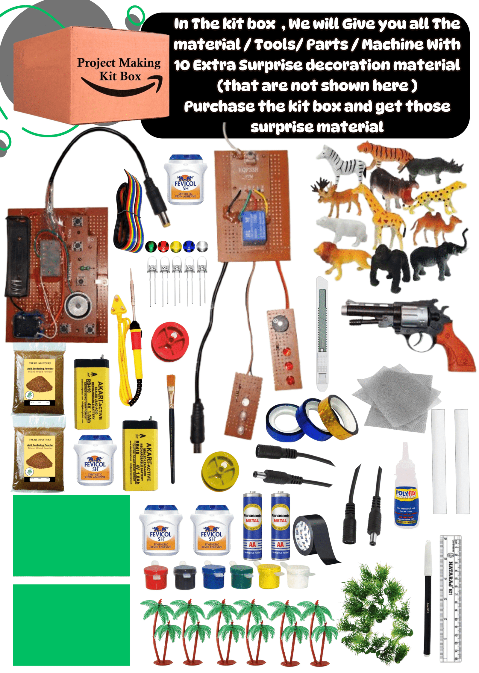 Safety for wild Animal Project kit/ Best Inspire Award Project Kit