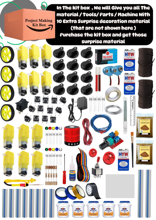 Robotic Science Kit 101+ projects 134 Parts, 8 Years+ Kids