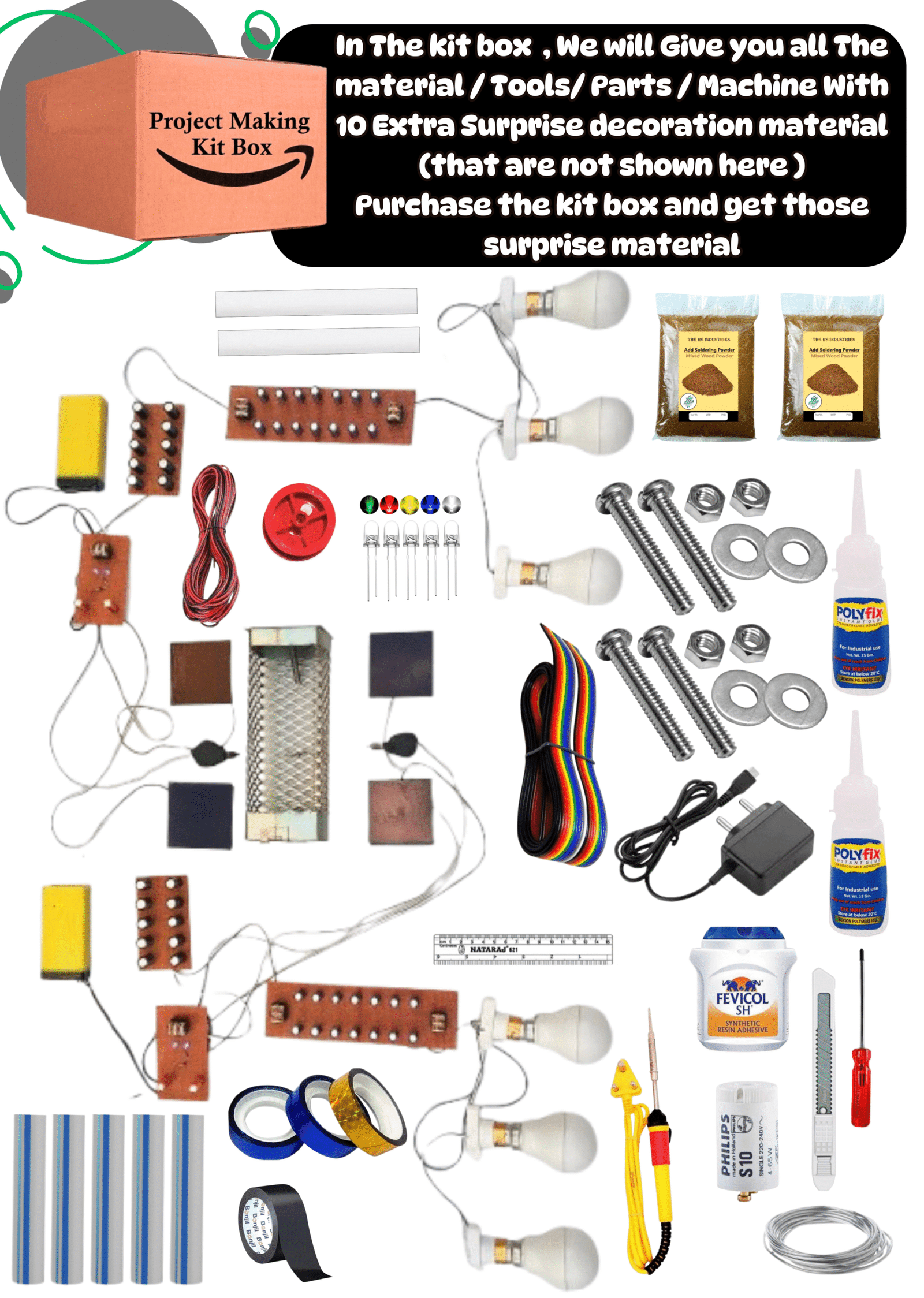 Generate Electricity By Waste Materials/Inspire Award Project/Generate Electricity By Trash