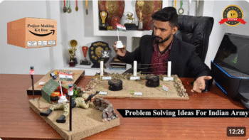 3 Level - Of Security System For Border and Army Soldier | Save Our Indian Soldier by Landmines and High Voltage Current | Full Working Prototype