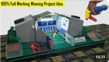 Rain Proof Stadium Project / Inspire Award project / Best Electrical Project For Final Years
