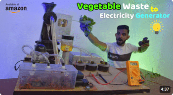 Generate Electricity By Vegetable Waste /Inspire Awrad Project Kit