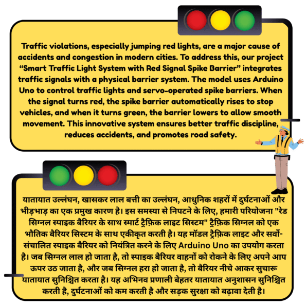 Arduino Traffic Signal Project – For Transport & Communication/Transport & Communication Project Idea