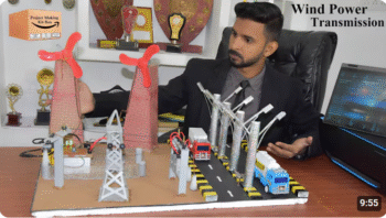 wind mill working model/Inspire Award Project Kit/electrical engineering projects for diploma final year students