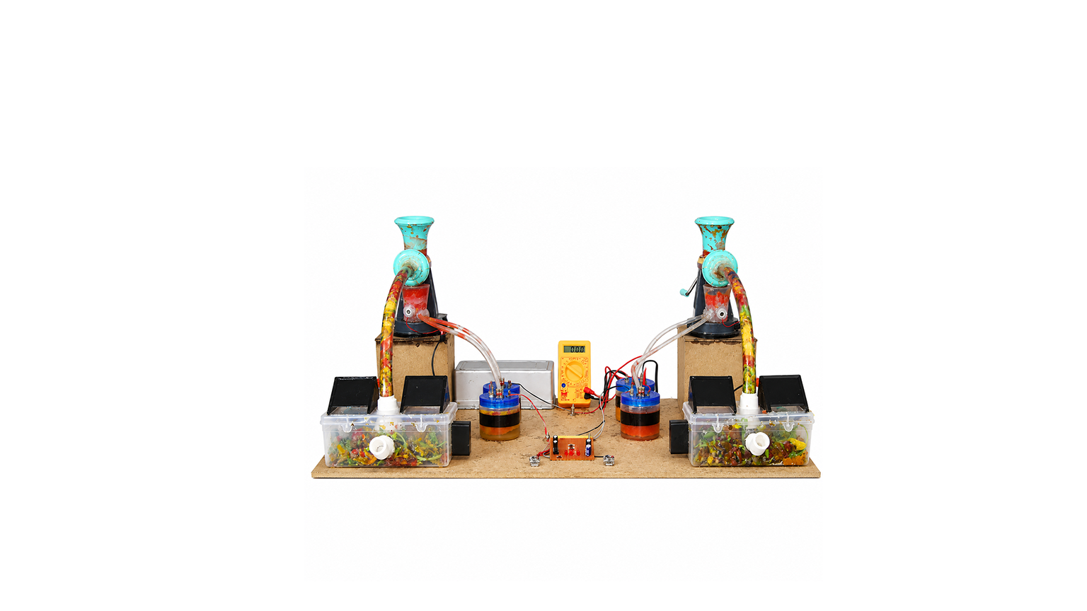 Vegetable Waste Electricity Generator