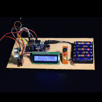 Arduino radar style scanning ultrasonic sensor Arduino object detection radar 0-180°