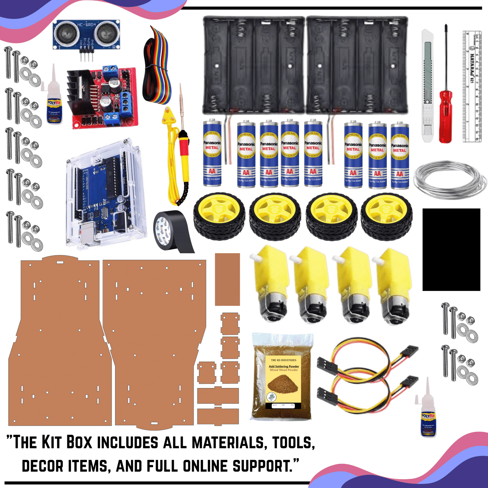 Arduino Obstacle Avoiding Robot Car Engineering Final Year Arduino Project