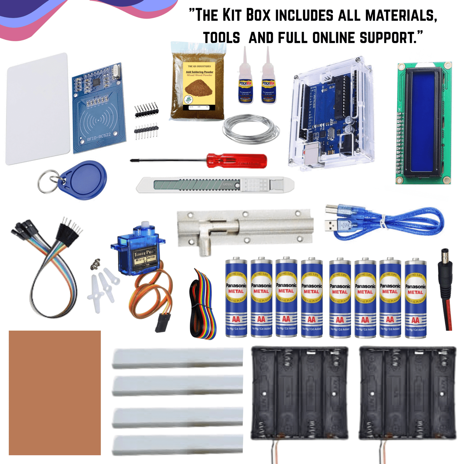Arduino RFID Access Control System RFID Door Lock Project
