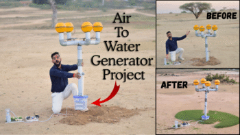 Hot Air to Water Generation Project Renewable Energy Water Project