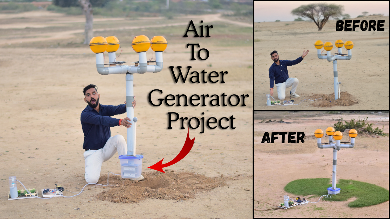 Hot Air to Water Generation Project Renewable Energy Water Project