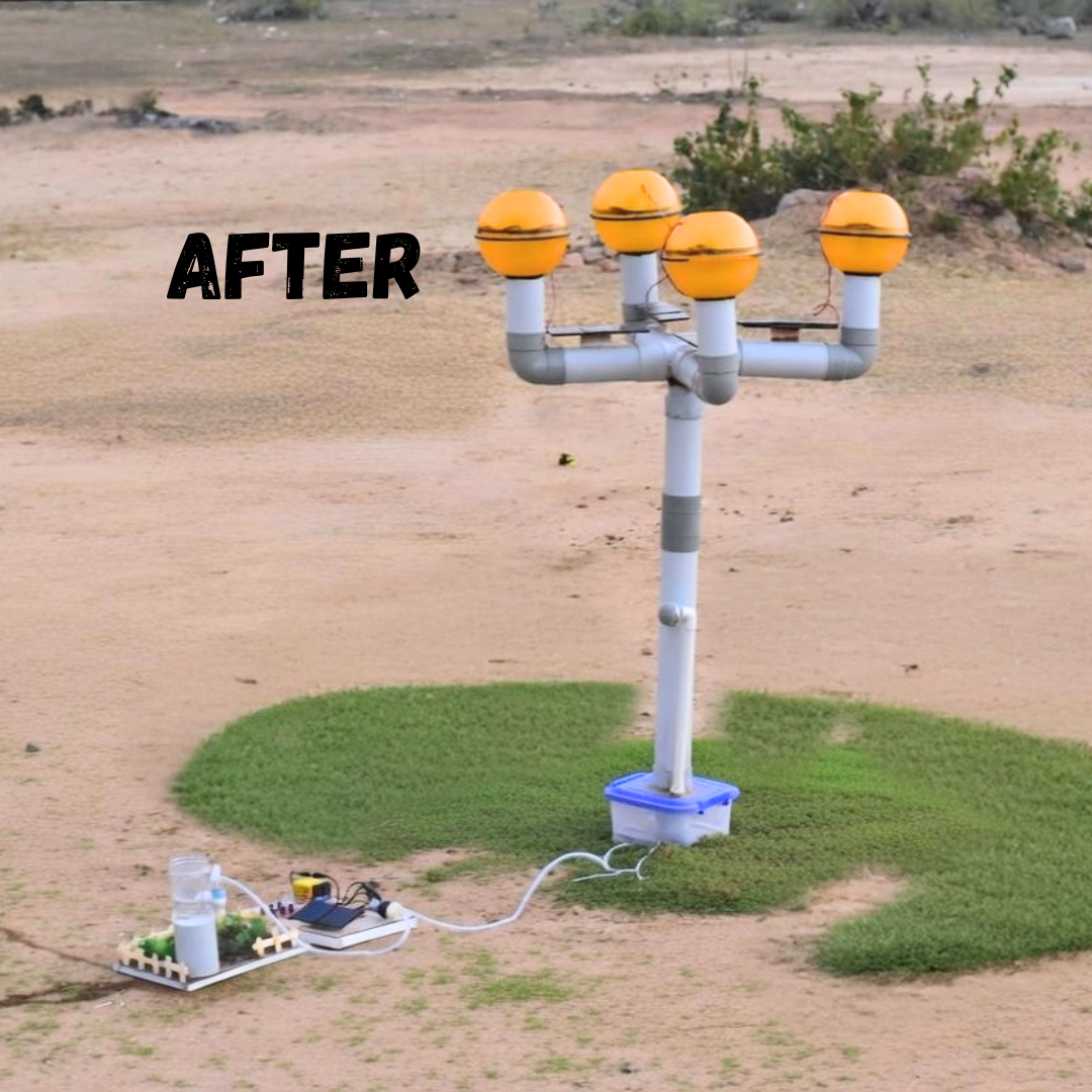 Hot Air to Water Generation Project Renewable Energy Water Project