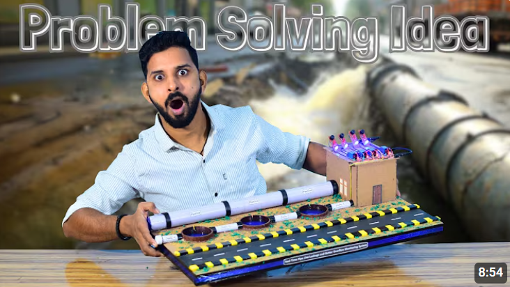 water leakage & drain overflow detection project kit