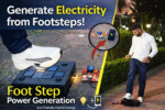 Footstep + Solar Power Generator | Hybrid Renewable Energy Working Model