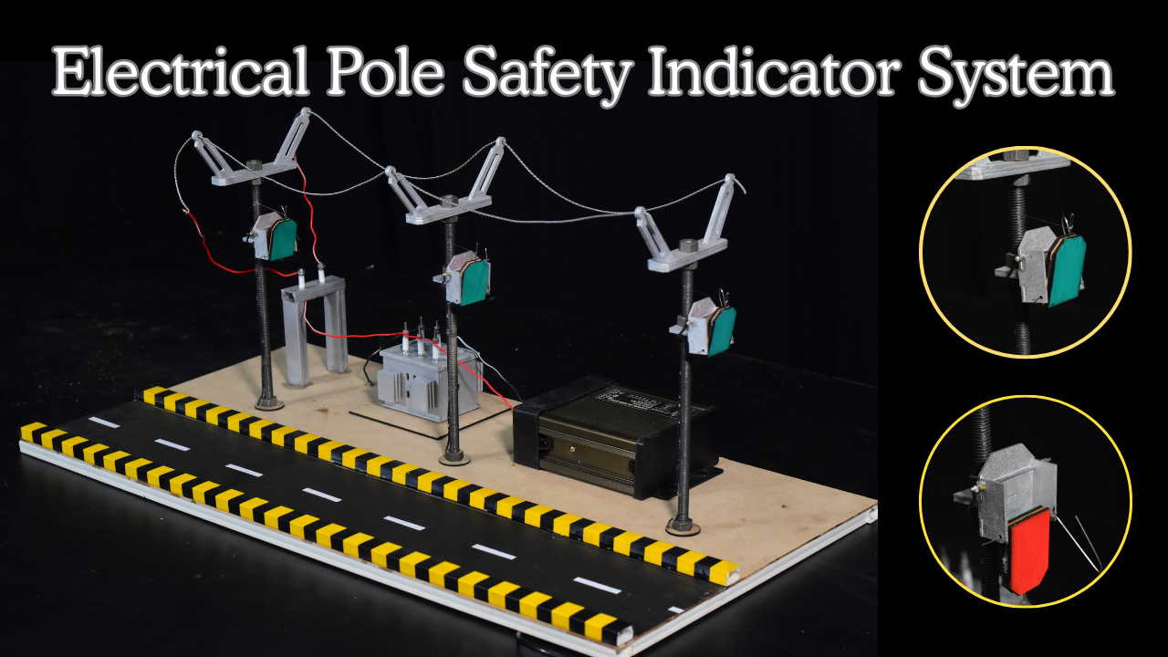 Electric Pole Safety Device Short Circuit Detection System Fault Detection System