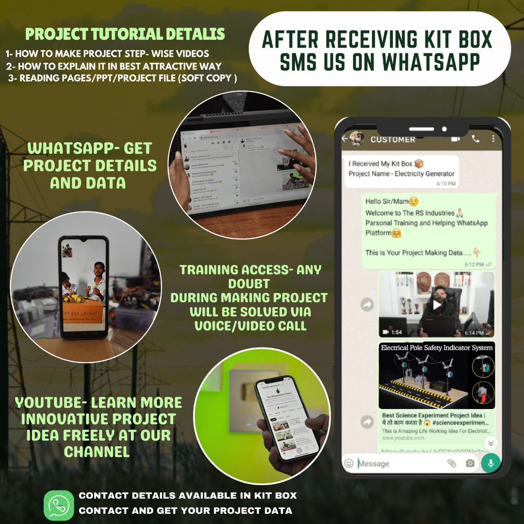 Electric Pole Safety Device Short Circuit Detection System Fault Detection System