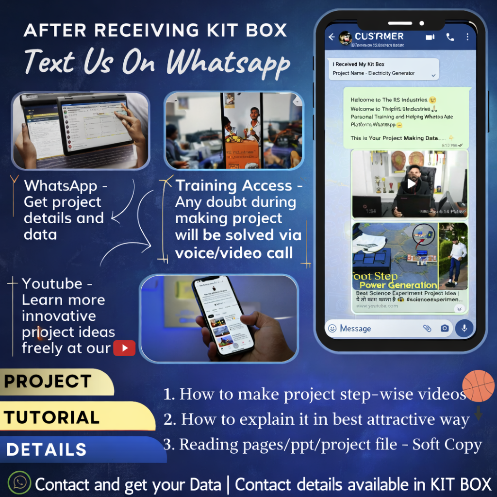 Footstep + Solar Power Generator | Hybrid Renewable Energy Working Model