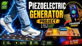 Arduino Based Footstep Power Generation Project Using Piezoelectric Sensors