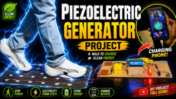 Arduino Based Footstep Power Generation Project Using Piezoelectric Sensors