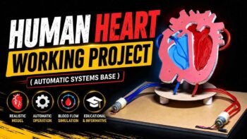 Automatically DIY Human Heart Working Model Using Pressure Pump | Biology Science Project Kit