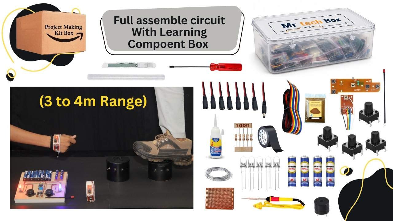 Silent Intrusion Detection System with Smart Soldier Alert Bracelets | Army Project