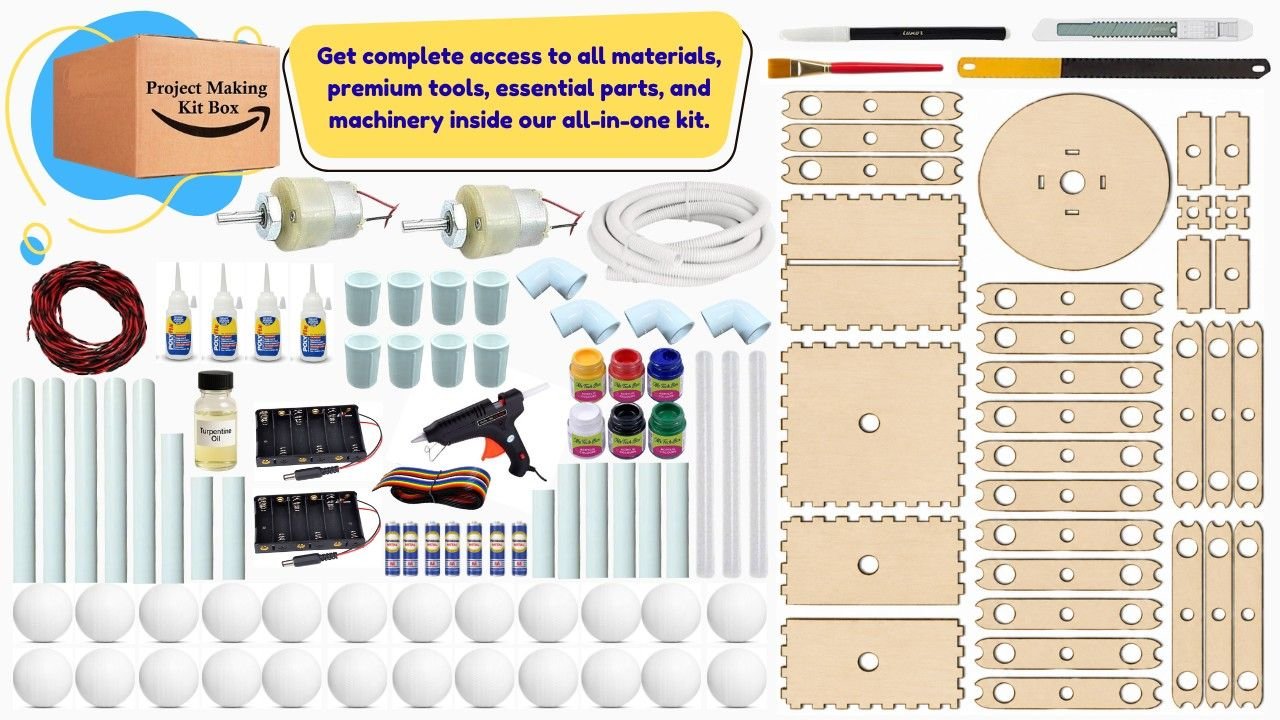 DNA Structure Model Kit for School Science Project | Biology Exhibition Project