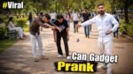 Physics Prank Flying Can & Bottle Catching Machine | Automatic Magic Can Pickup Project